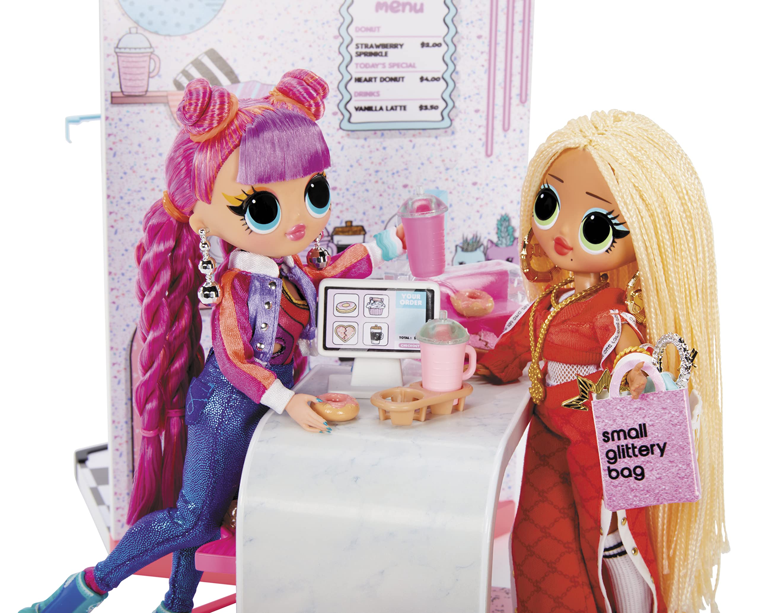 L.O.L. Surprise! Mall of Surprises with 50+ Surprises Including 2 Floors, Spinning Features, Cafe and Accessories, Holiday Toy, Great Gift for Kids Girls Boys Ages 4 5 6+ Years Old - Image 9