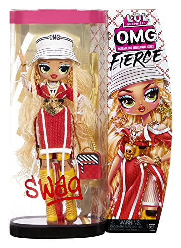 L.O.L. Surprise! OMG Fierce Swag 11.5" Fashion Doll with X Surprises Including Accessories & Outfits, Holiday Toy, Great Gift for Kids Girls Boys Ages 4 5 6+ Years Old & Collectors - Image 3