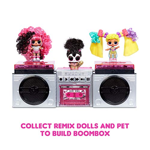 L.O.L. Surprise! Remix Hair Flip Dolls 15 Surprises with Hair Reveal & Music - Image 6