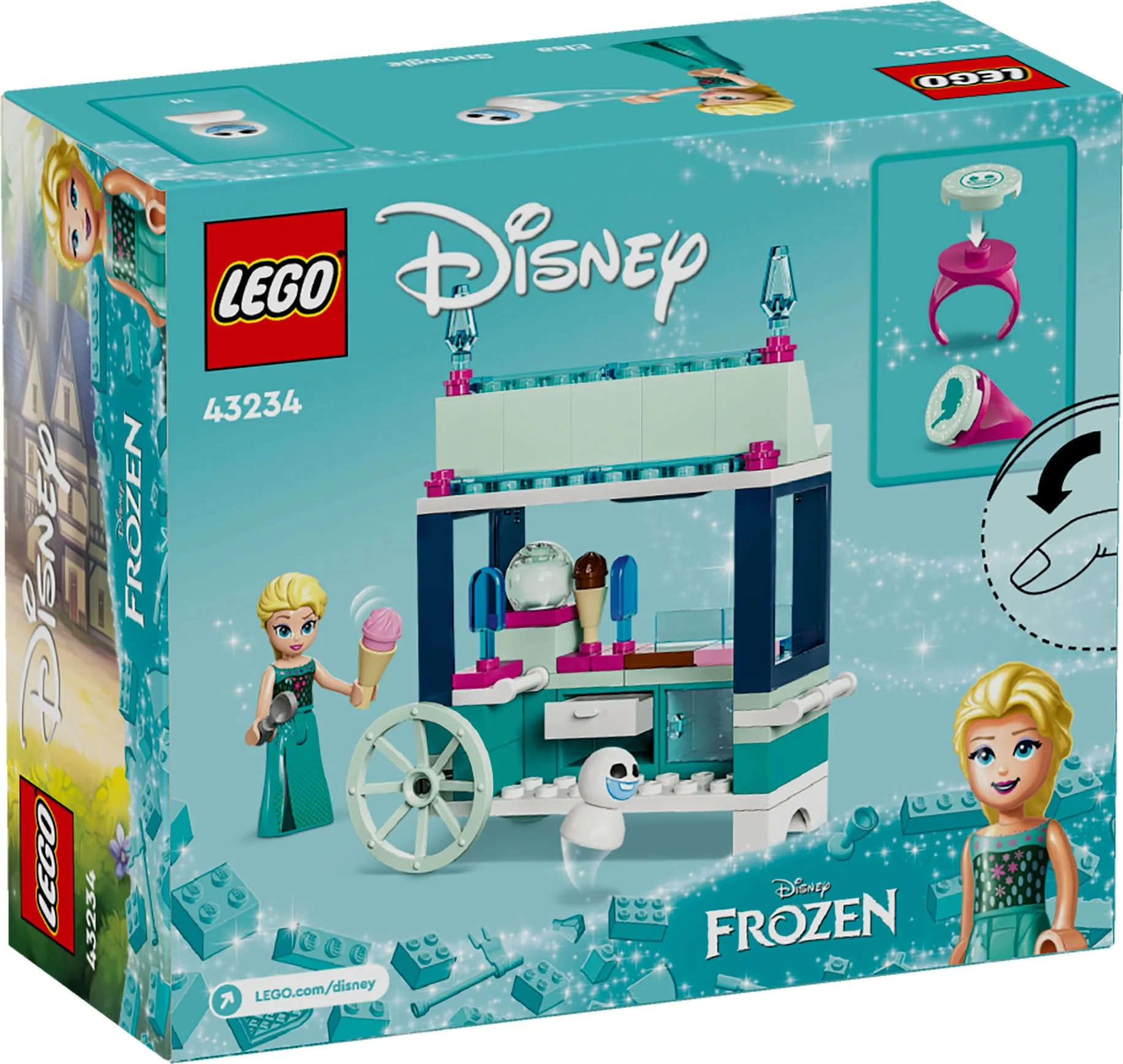 LEGO 43234 Disney Princess Elsas Eisstand, Eismaschine, Mini-Schneemann - Image 5