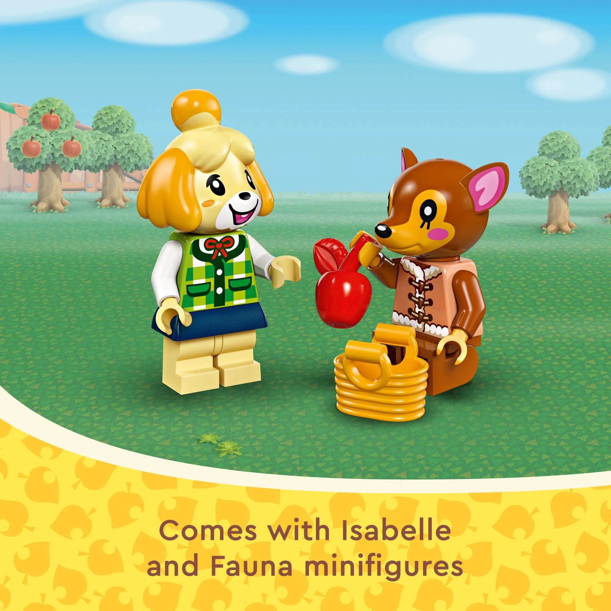 LEGO Animal Crossing Isabelle’s House Visit, Buildable Creative Toy for Kids, Includes Fauna and more Animal Crossing Toy Figures, Video Game Toy, Birthday Gift for Girls and Boys Ages 6 and Up, 77049 - Image 2