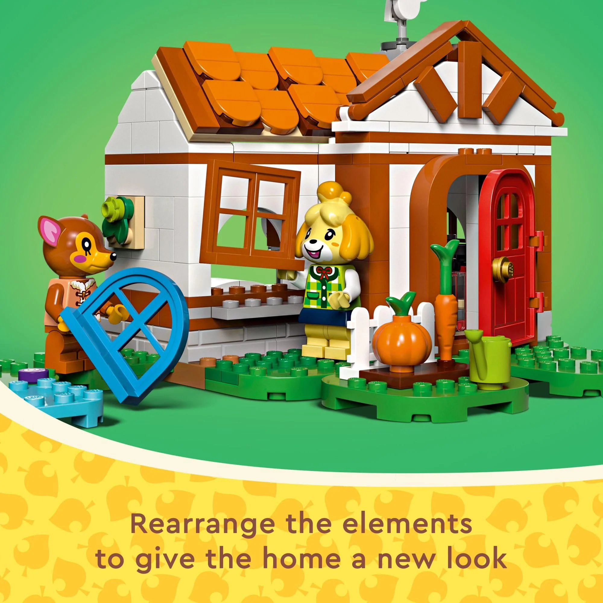 LEGO Animal Crossing Isabelle’s House Visit, Buildable Creative Toy for Kids, Includes Fauna and more Animal Crossing Toy Figures, Video Game Toy, Birthday Gift for Girls and Boys Ages 6 and Up, 77049 - Image 4