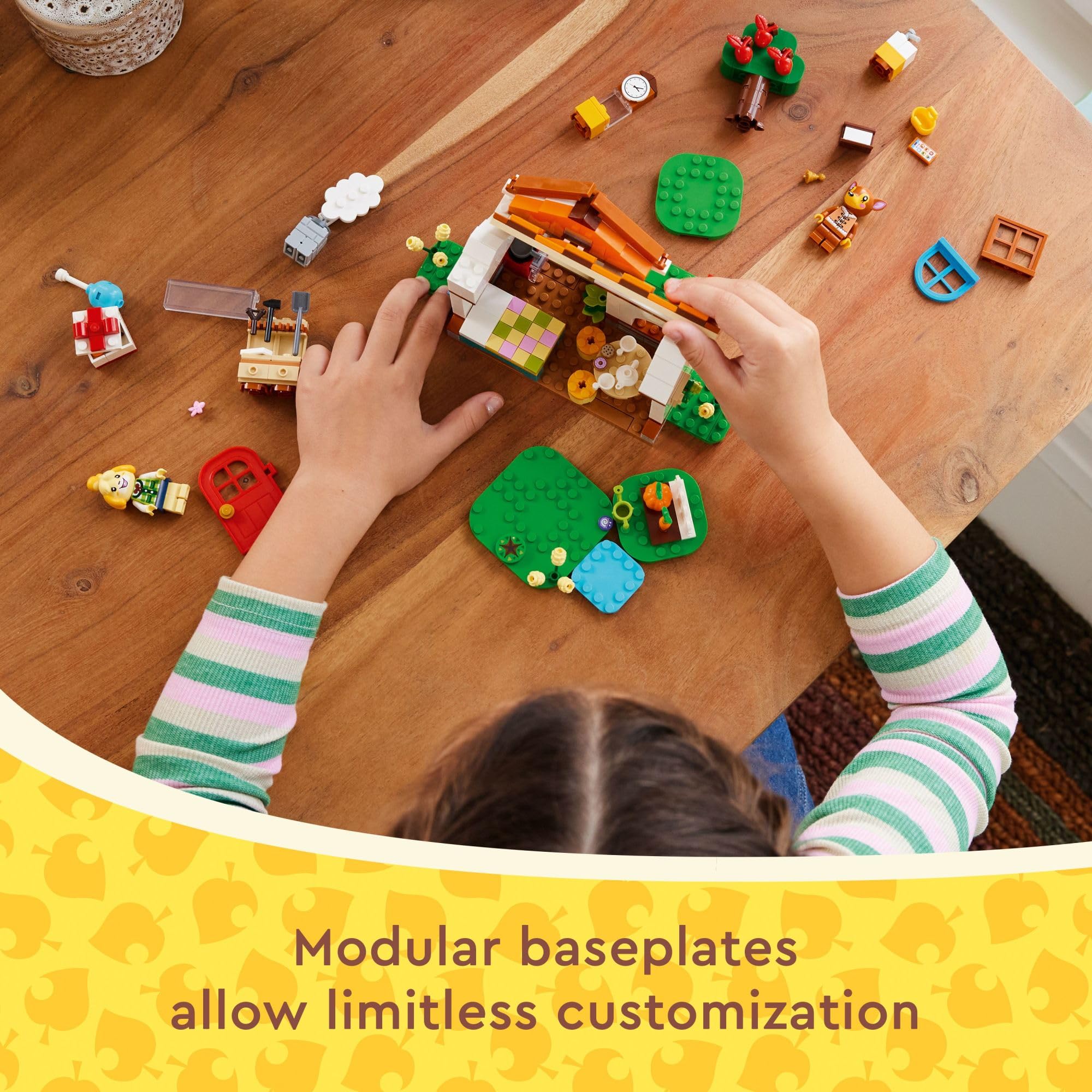 LEGO Animal Crossing Isabelle’s House Visit, Buildable Creative Toy for Kids, Includes Fauna and more Animal Crossing Toy Figures, Video Game Toy, Birthday Gift for Girls and Boys Ages 6 and Up, 77049 - Image 5