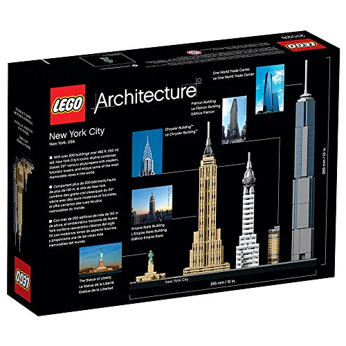 LEGO Architecture New York City Skyline 21028, Collectible Model Kit - Image 3