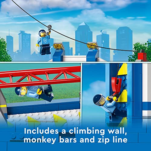 LEGO City Police Training Academy, Station Playset with Obstacle Course, Horse Figure, Quad Bike Toy and 6 Officer Minifigures, for Kids Ages 6 Plus - Image 4