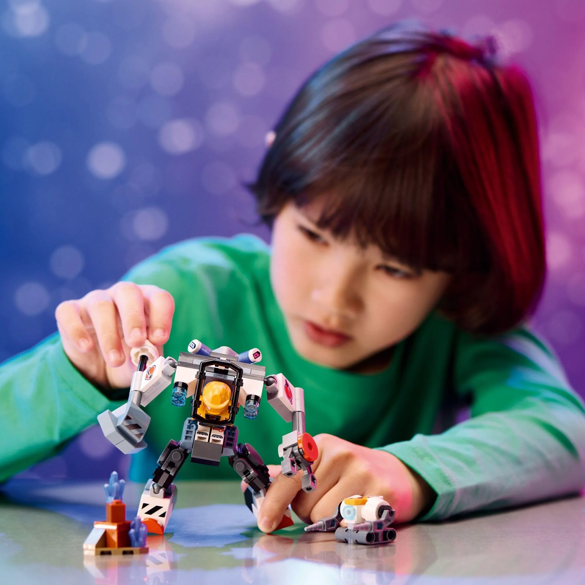 LEGO City Space Construction Mech Suit Building Set, Fun Space Toy for Kids Ages 6 and Up, Space Gift Idea for Boys and Girls Who Love Imaginative Play, includes Pilot Minifigure and Robot Toy, 60428 - Image 4
