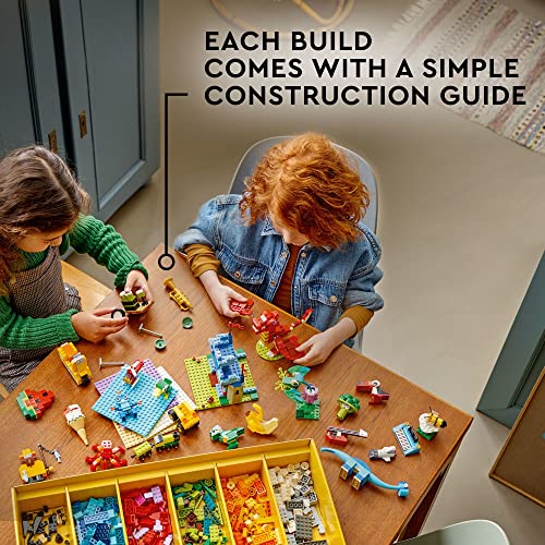 LEGO Classic Build Together 11020 Creative Building Toy Set for Kids, Girls, and Boys Ages 5+ (1,601 Pieces) - Image 3