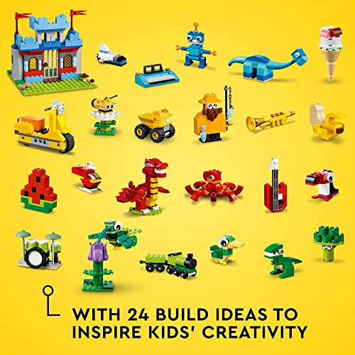 LEGO Classic Build Together 11020 Creative Building Toy Set for Kids, Girls, and Boys Ages 5+ (1,601 Pieces) - Image 4
