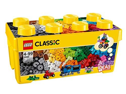 LEGO Classic Medium Creative Brick Box 10696 Building Toys for Creative Play; Kids Creative Kit (484 Pieces)