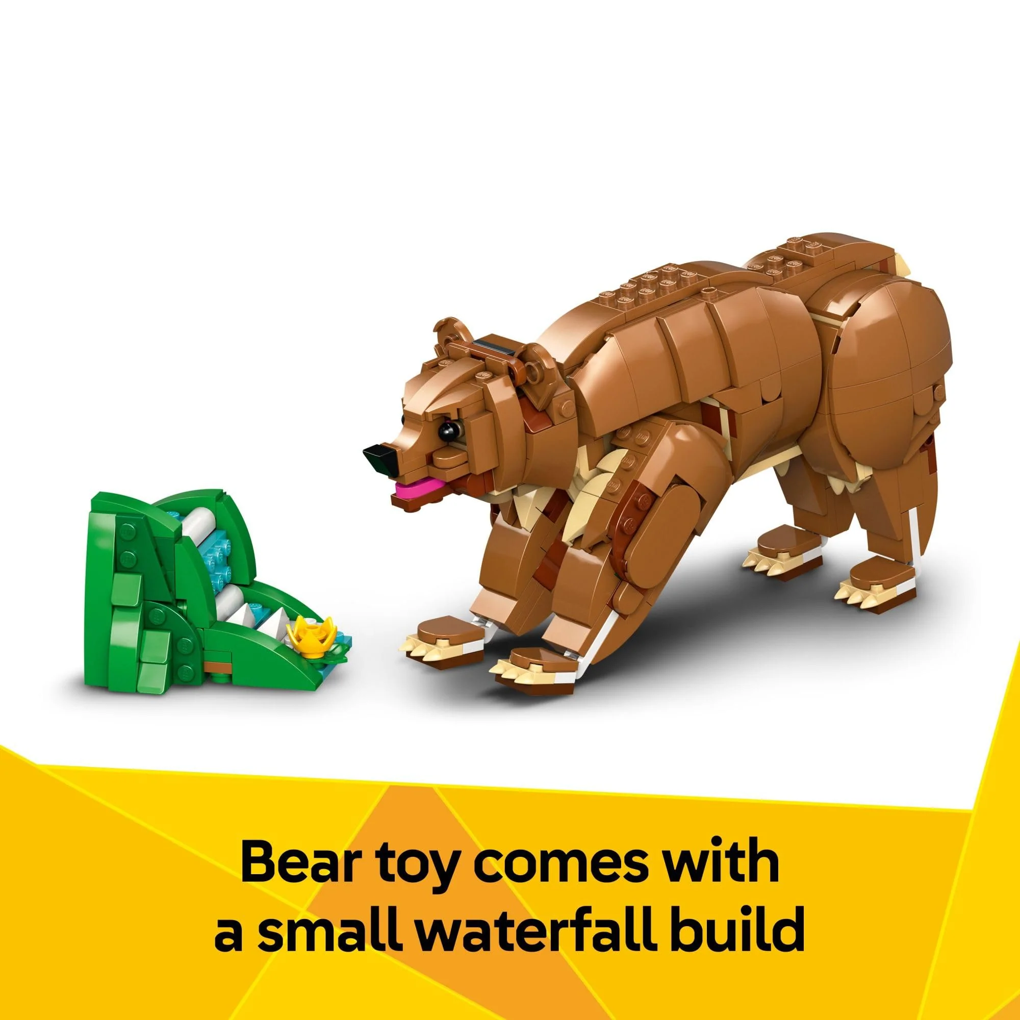LEGO Creator 3 in 1 Beautiful Horse Building Toy for Kids - Learning Toy for Girls & Boys, Ages 9+ - Build a Horse, Bear, or Deer - Gift for Christmas - 31166 - Image 3