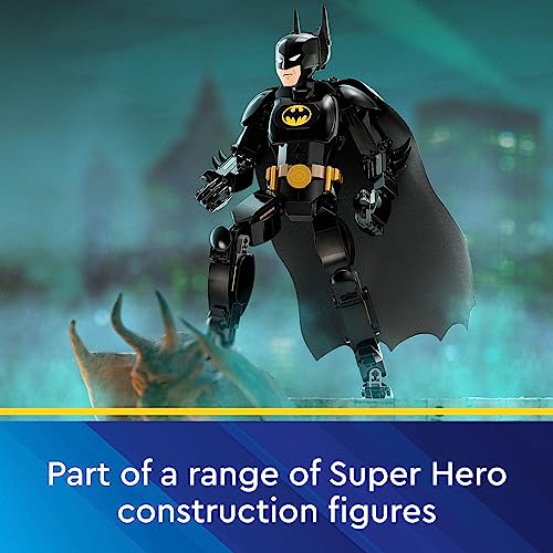 LEGO DC Batman Construction Figure 76259 Buildable DC Action Figure, Fully Jointed DC Toy for Play and Display with Cape and Authentic Details from the Batman Returns Movie, Batman Toy for 8 Year Olds - Image 2