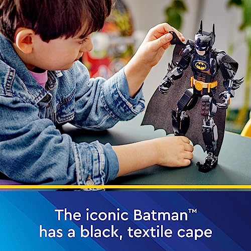 LEGO DC Batman Construction Figure 76259 Buildable DC Action Figure, Fully Jointed DC Toy for Play and Display with Cape and Authentic Details from the Batman Returns Movie, Batman Toy for 8 Year Olds - Image 5