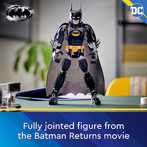 LEGO DC Batman Construction Figure 76259 Buildable DC Action Figure, Fully Jointed DC Toy for Play and Display with Cape and Authentic Details from the Batman Returns Movie, Batman Toy for 8 Year Olds - Image 6