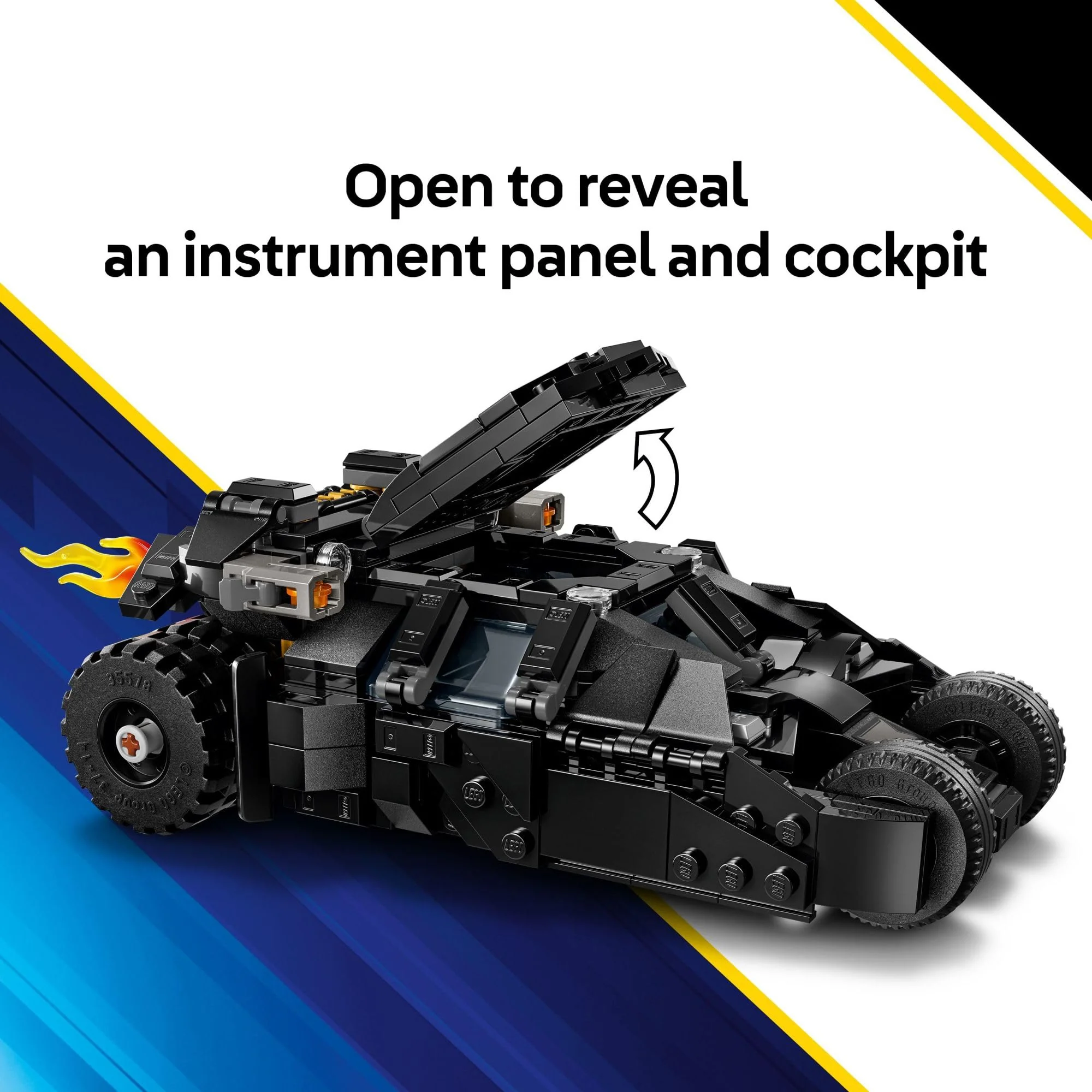 LEGO DC Batman Tumbler vs. Two-Face & The Joker Toy Building Set - Superhero Batmobile Toy from The Dark Knight for Kids, Boys and Girls, Ages 8+ - Image 5