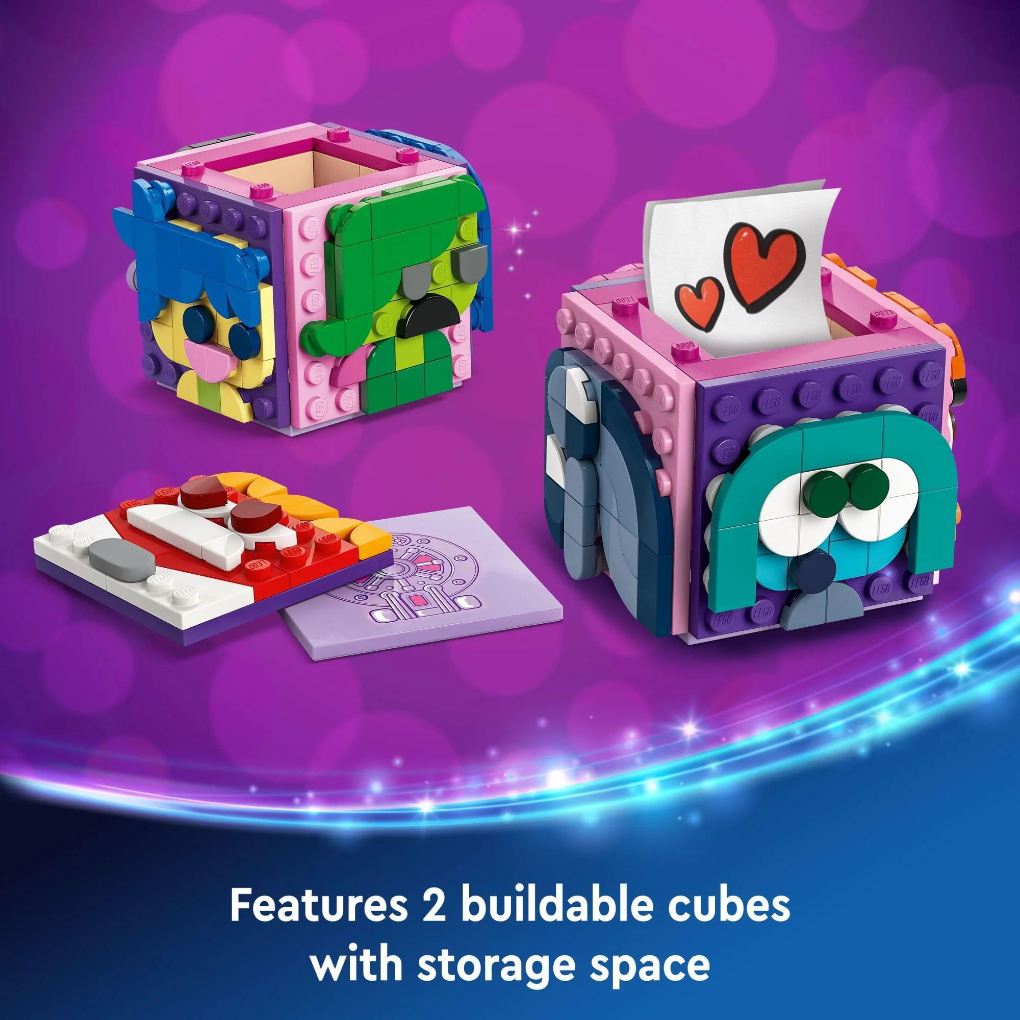 LEGO|Disney Inside Out 2 Mood Cubes from Pixar, Disney Toy Building Kit from The Movie, Fun Fantasy Toy to Share Emotions, Disney Gift Idea for Movie Fans, Girls and Boys, 43248 - Image 5