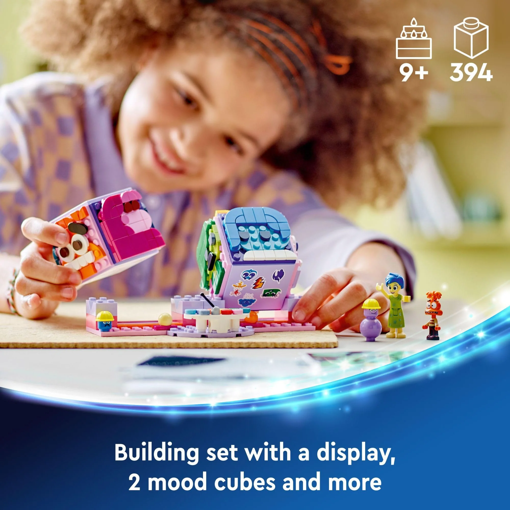 LEGO|Disney Inside Out 2 Mood Cubes from Pixar, Disney Toy Building Kit from The Movie, Fun Fantasy Toy to Share Emotions, Disney Gift Idea for Movie Fans, Girls and Boys, 43248 - Image 6