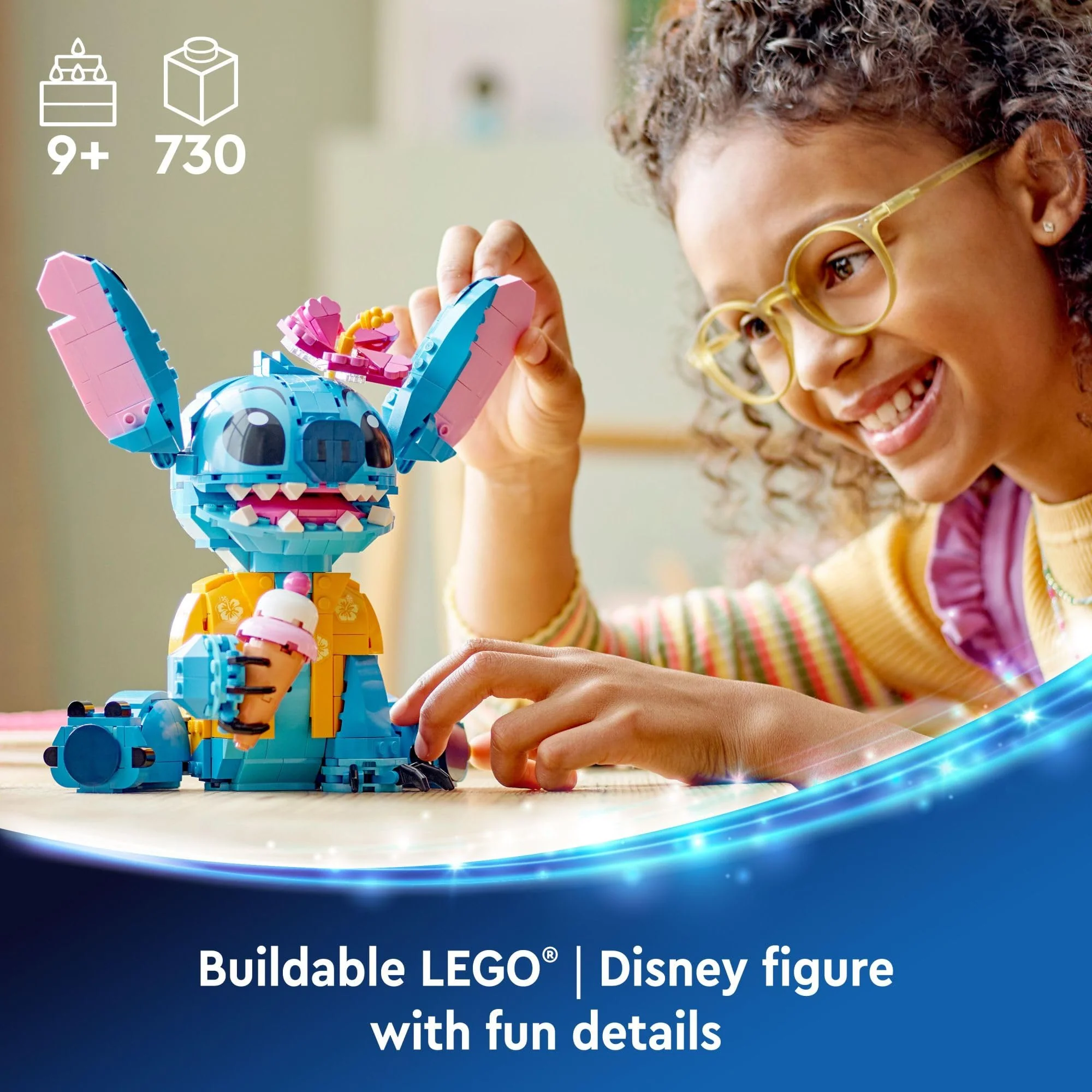 LEGO Disney Stitch Toy Building Kit for Girls & Boys - Image 6
