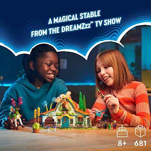 LEGO DREAMZzz Stable of Dream Creatures 71459 Fantasy Animal Toy Set for Kids, 2 Building Options to Create Mythical Flying Pegasus or Forest Guardian, Unique Gift for 8+ Year Olds - Image 6