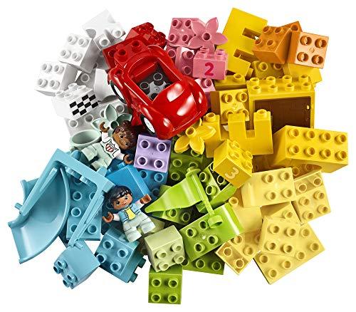 LEGO DUPLO Classic Deluxe Brick Box 10914 Starter Set with Storage Box, Great Educational Toy for Toddlers 18 Months and up, New 2020 (85 Pieces) - Image 7