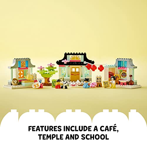 LEGO DUPLO Town Learn About Chinese Culture 10411 Building Toy Set for Toddlers, Boys, and Girls Ages 2+ (124 Pieces) - Image 4