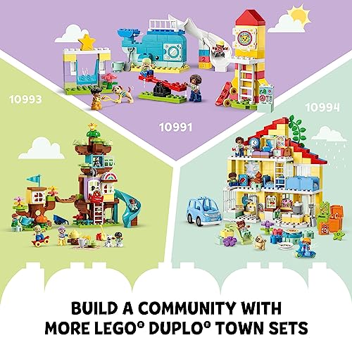 LEGO DUPLO Town Life at The Day-Care Center 10992, Early Childhood STEM Building Toy Set for Toddlers, Boys and Girls That Stimulates Creativity and Hands-on Learning - Image 2