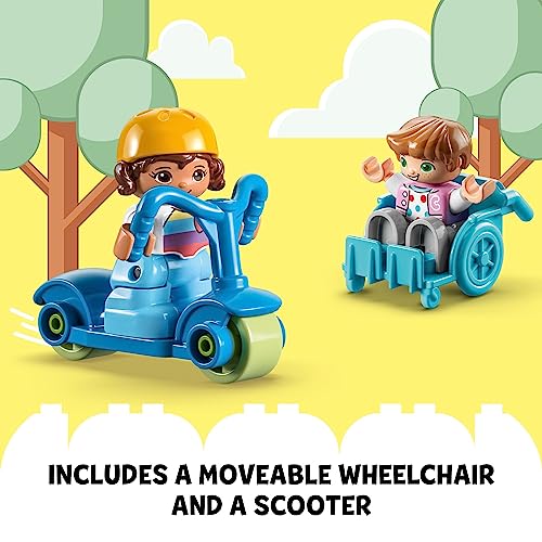 LEGO DUPLO Town Life at The Day-Care Center 10992, Early Childhood STEM Building Toy Set for Toddlers, Boys and Girls That Stimulates Creativity and Hands-on Learning - Image 3