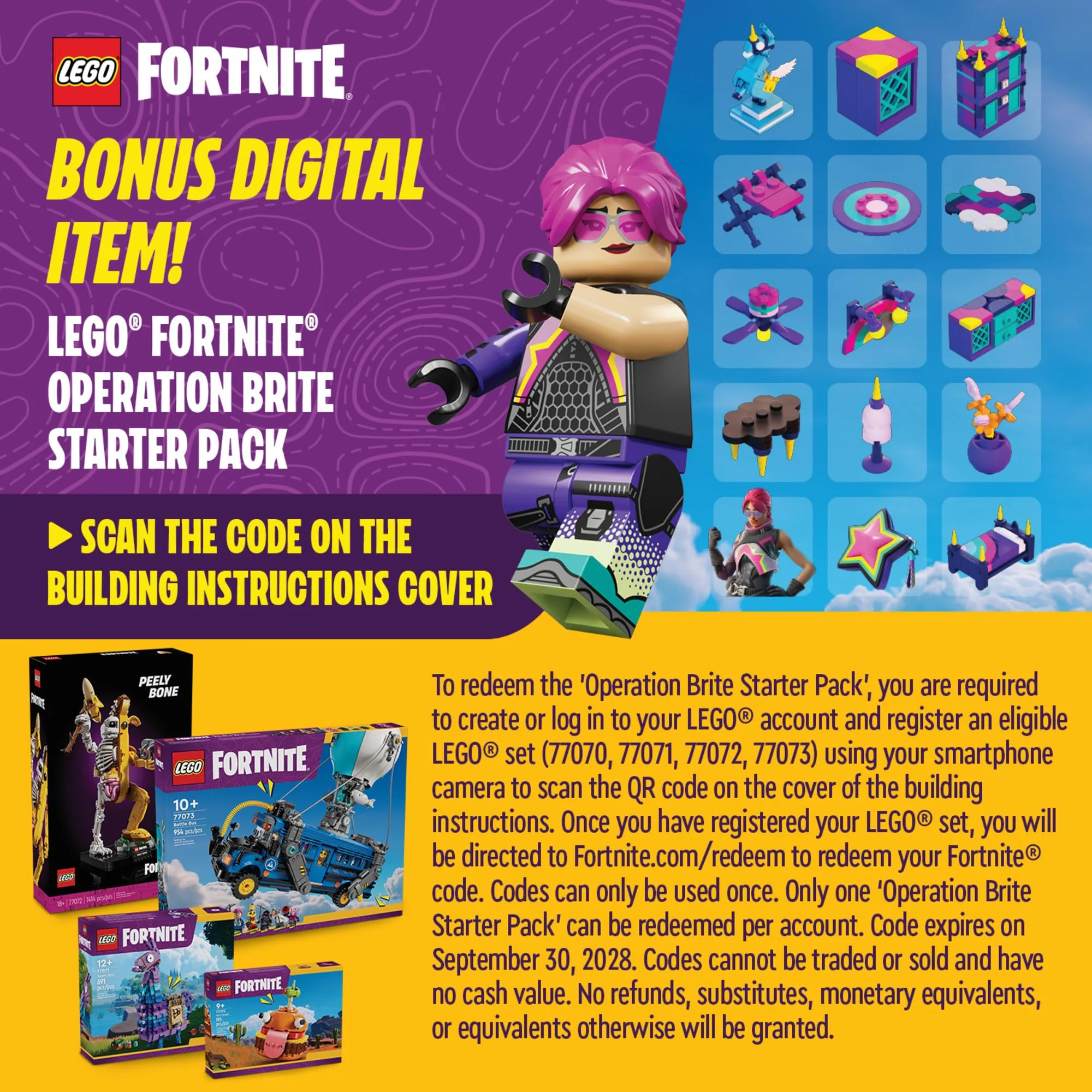 LEGO Fortnite Durrr Burger Building Set - Kids Toy for Gamers, Ages 9+ - Display Model, Collectible Fortnite Toy - Gift for Boys & Girls - 77070 - Image 6