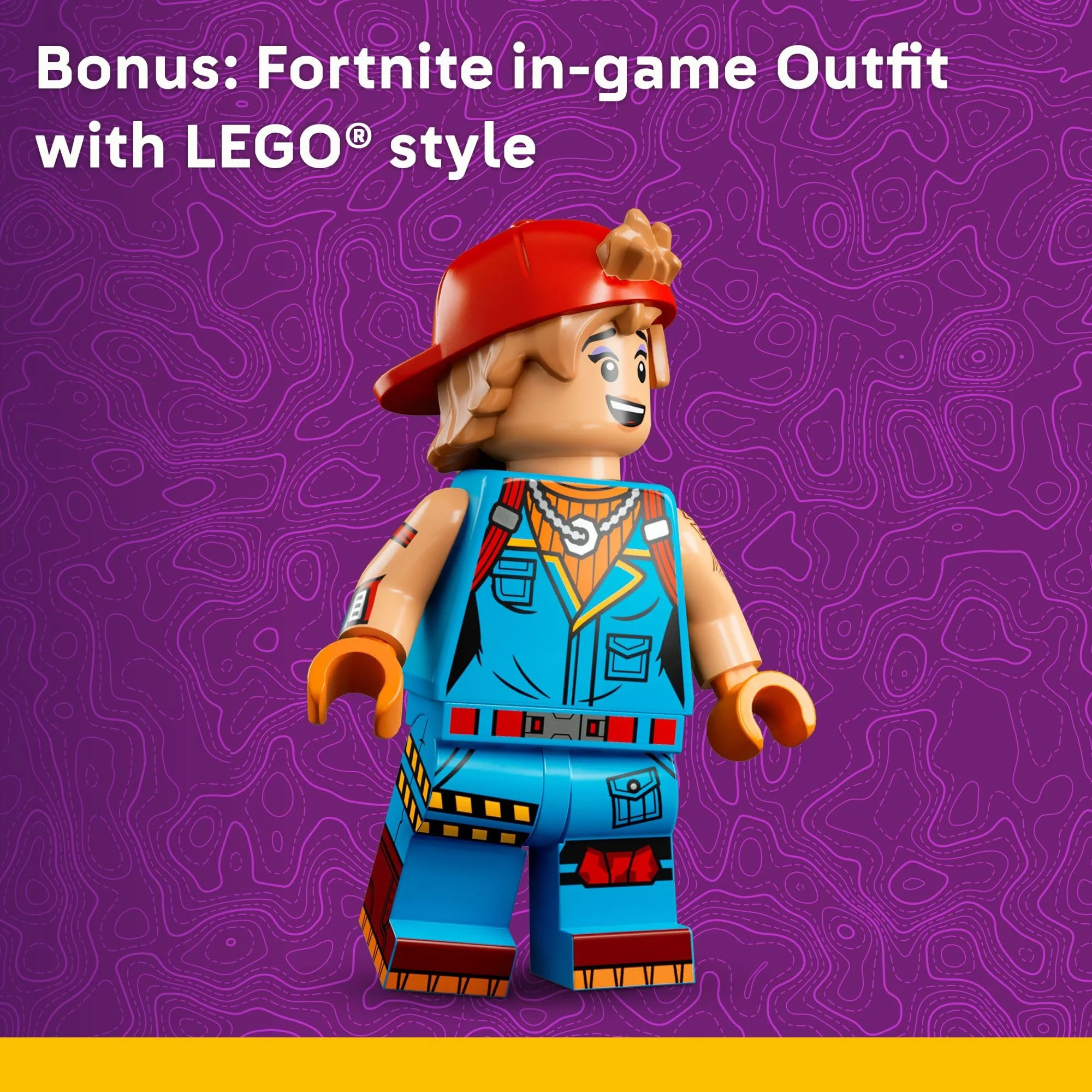 LEGO Fortnite Peely & Sparkplug’s Camp Kids Toy - Pretend Play and Video Game Building Set for Girls & Boys, Ages 7+ - Fortnight Toy Figures Peely, Sparkplug, & More - Image 2