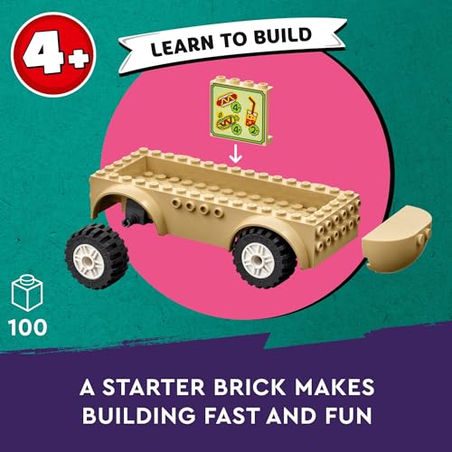 LEGO Friends Hot Dog Food Truck Toy with Mini Doll Characters and Cat Figure, Pretend Play Food, Toy Van, Creative Gift for Kids, Girls, and Boys, Ages 4 Years Old and Up, 42633 - Image 3