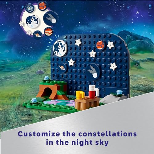 LEGO Friends Stargazing Camping Vehicle Adventure Toy, Includes 2 Mini-Dolls, Camping Trailer, Telescope Toy, and a Dog Figure, Science Toy Gift Idea for Girls, Boys and Kids Ages 7 and Up, 42603 - Image 3