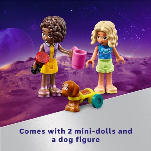 LEGO Friends Stargazing Camping Vehicle Adventure Toy, Includes 2 Mini-Dolls, Camping Trailer, Telescope Toy, and a Dog Figure, Science Toy Gift Idea for Girls, Boys and Kids Ages 7 and Up, 42603 - Image 5