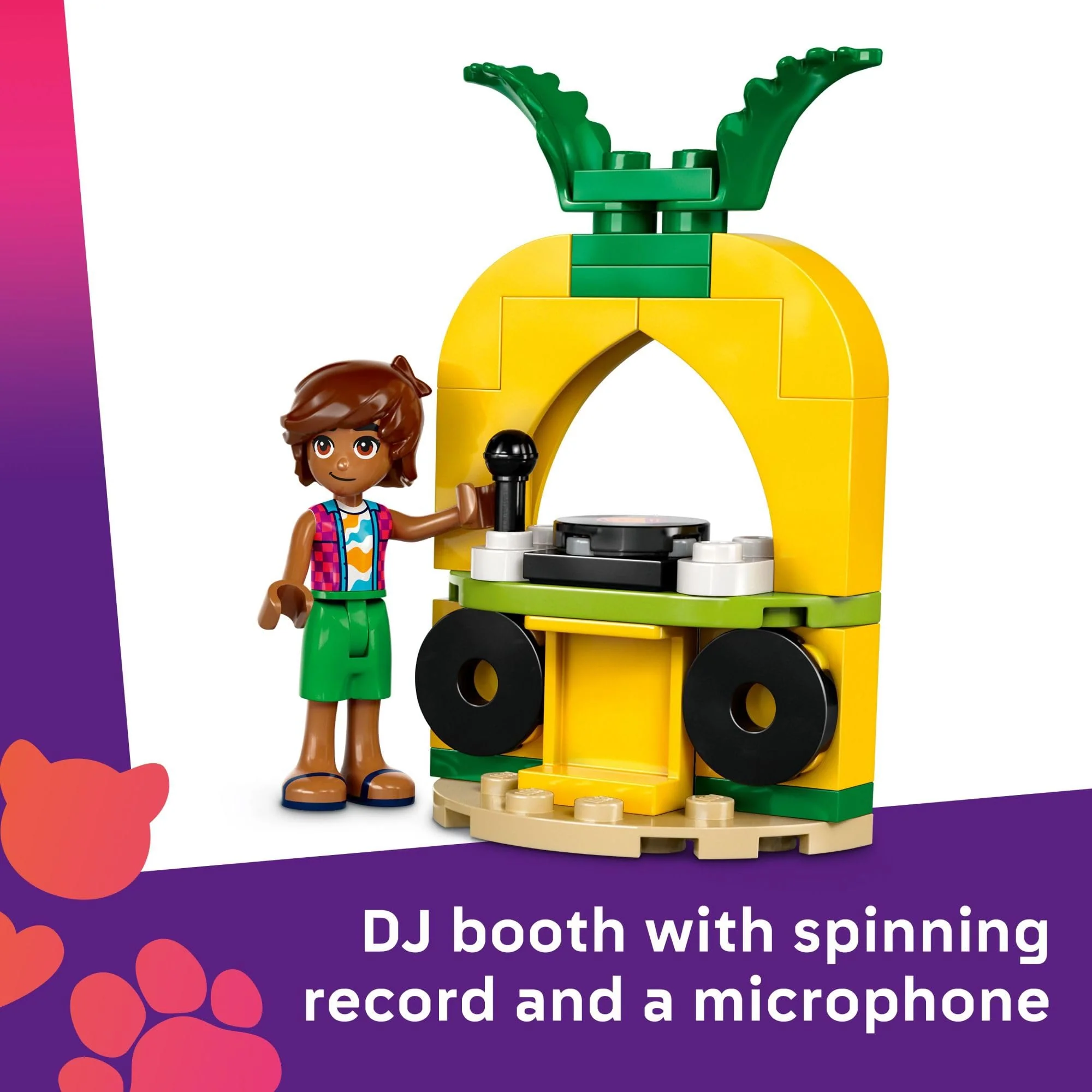 LEGO Friends Unicorn & Flamingo Pool Party Pretend Play Building Toy - Creative Storytelling Playset for Kids for Boys & Girls, Ages 5+ - Birthday Gift Idea for Kids - 42658 - Image 5