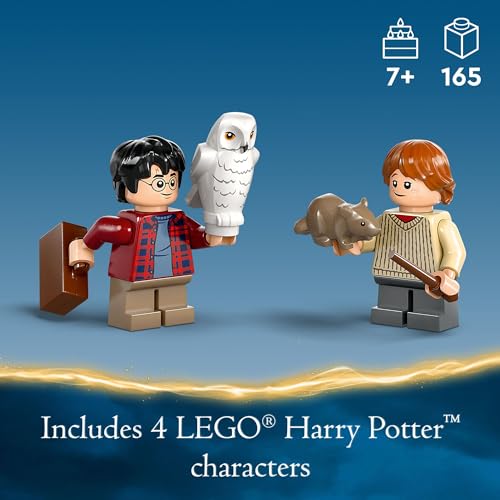 LEGO Harry Potter Flying Ford Anglia, Buildable Car Toy with 2 Minifigures for Role Play, Fantasy Playset for Kids, Harry Potter Car, Gift for Boys, Girls and Any Fan Ages 7 and Up, 76424 - Image 4