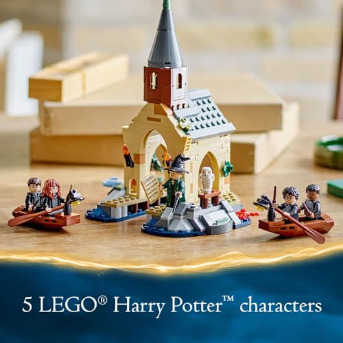 LEGO Harry Potter Hogwarts Castle Boathouse, Fantasy Harry Potter Toy for Boys and Girls with 2 Buildable Boats and 5 Minifigures, Castle Toy Birthday Gift Idea for Kids Ages 8 and Up, 76426 - Image 2