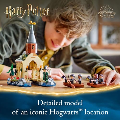 LEGO Harry Potter Hogwarts Castle Boathouse, Fantasy Harry Potter Toy for Boys and Girls with 2 Buildable Boats and 5 Minifigures, Castle Toy Birthday Gift Idea for Kids Ages 8 and Up, 76426 - Image 6