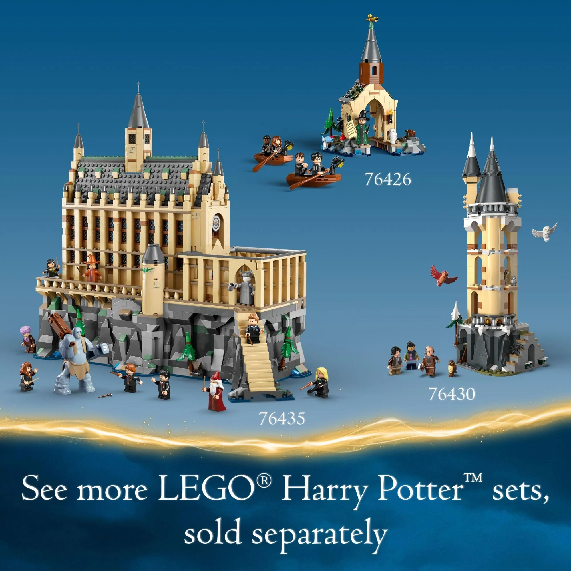 LEGO Harry Potter Hogwarts Castle: Potions Class Building Set, Harry Potter Toy for Boys & Girls, Age 8+ - Gift for Kids W/ 4 Minifigures - 76431 - Image 3