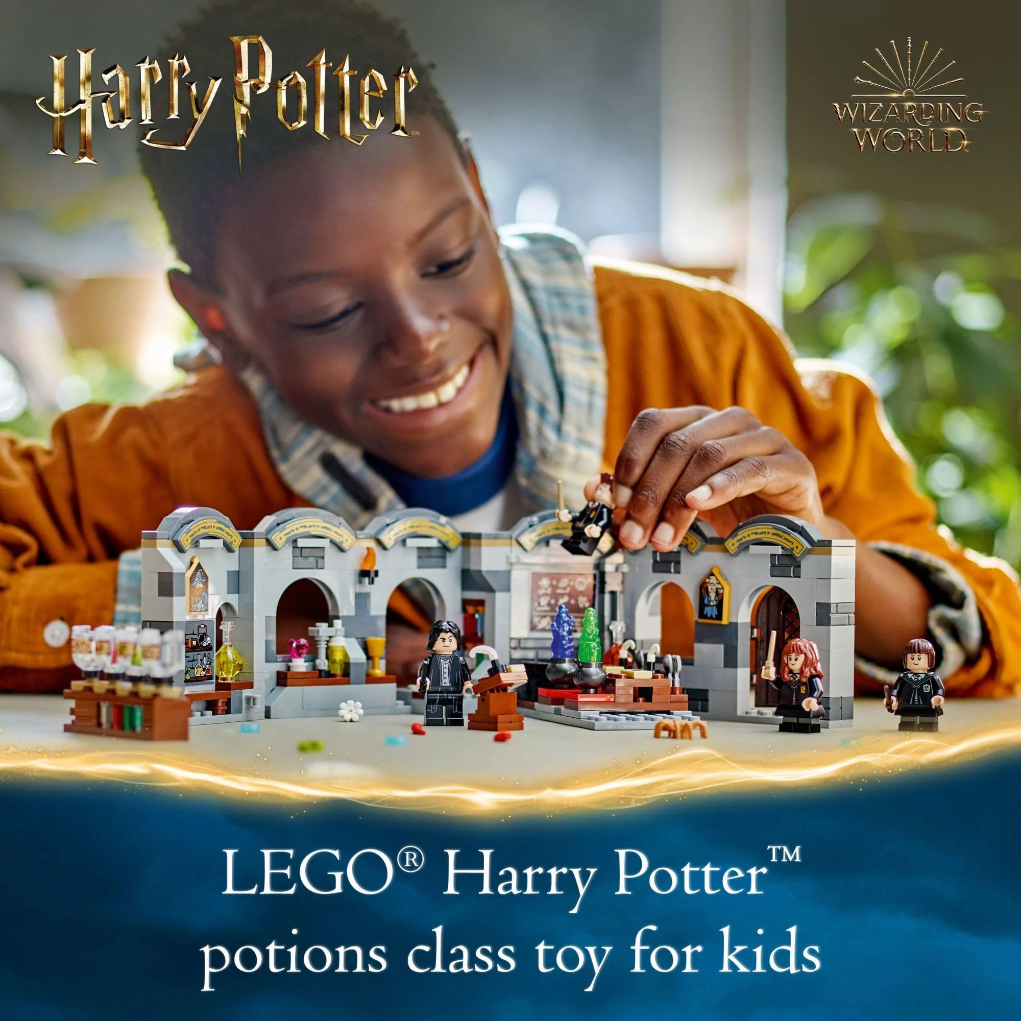 LEGO Harry Potter Hogwarts Castle: Potions Class Building Set, Harry Potter Toy for Boys & Girls, Age 8+ - Gift for Kids W/ 4 Minifigures - 76431 - Image 7
