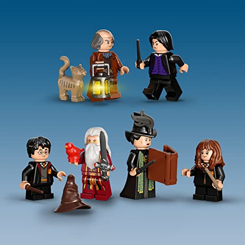 LEGO Harry Potter Hogwarts: Dumbledore’s Office 76402 Building Toy Set for Kids, Girls, and Boys Ages 8+; Features Hermione, Dumbledore, Snape, Filch and Madam Pince (654 Pieces) - Image 4