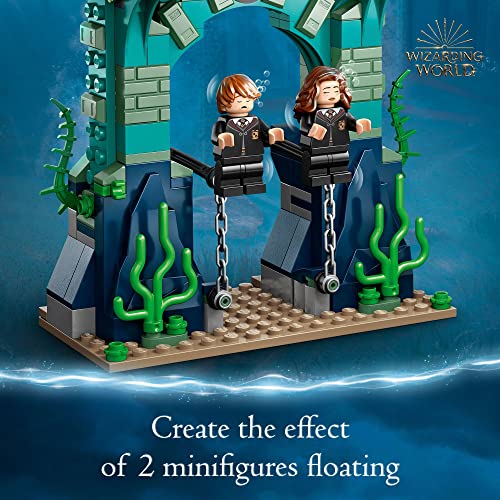 LEGO Harry Potter Triwizard Tournament: The Black Lake , Goblet of Fire Building Toy Playset for Kids, Boys & Girls with Boat Model and 5 Minifigures - Image 5
