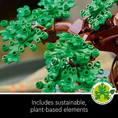 LEGO Icons Bonsai Tree Building Set for Adults, Plants Home Décor, DIY Projects - Image 3