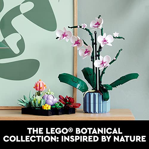 LEGO Icons Succulents 10309 Artificial Plants Set for Adults, Home Décor, Birthday, Creative Housewarming Gifts, Botanical Collection - Image 2