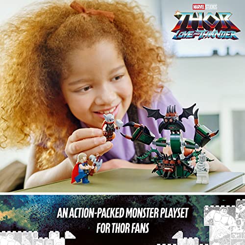 LEGO Marvel Attack on New Asgard 76207 Building Kit; Thor Construction Toy with 2 Minifigures for Kids Aged 7+ (159 Pieces) - Image 6
