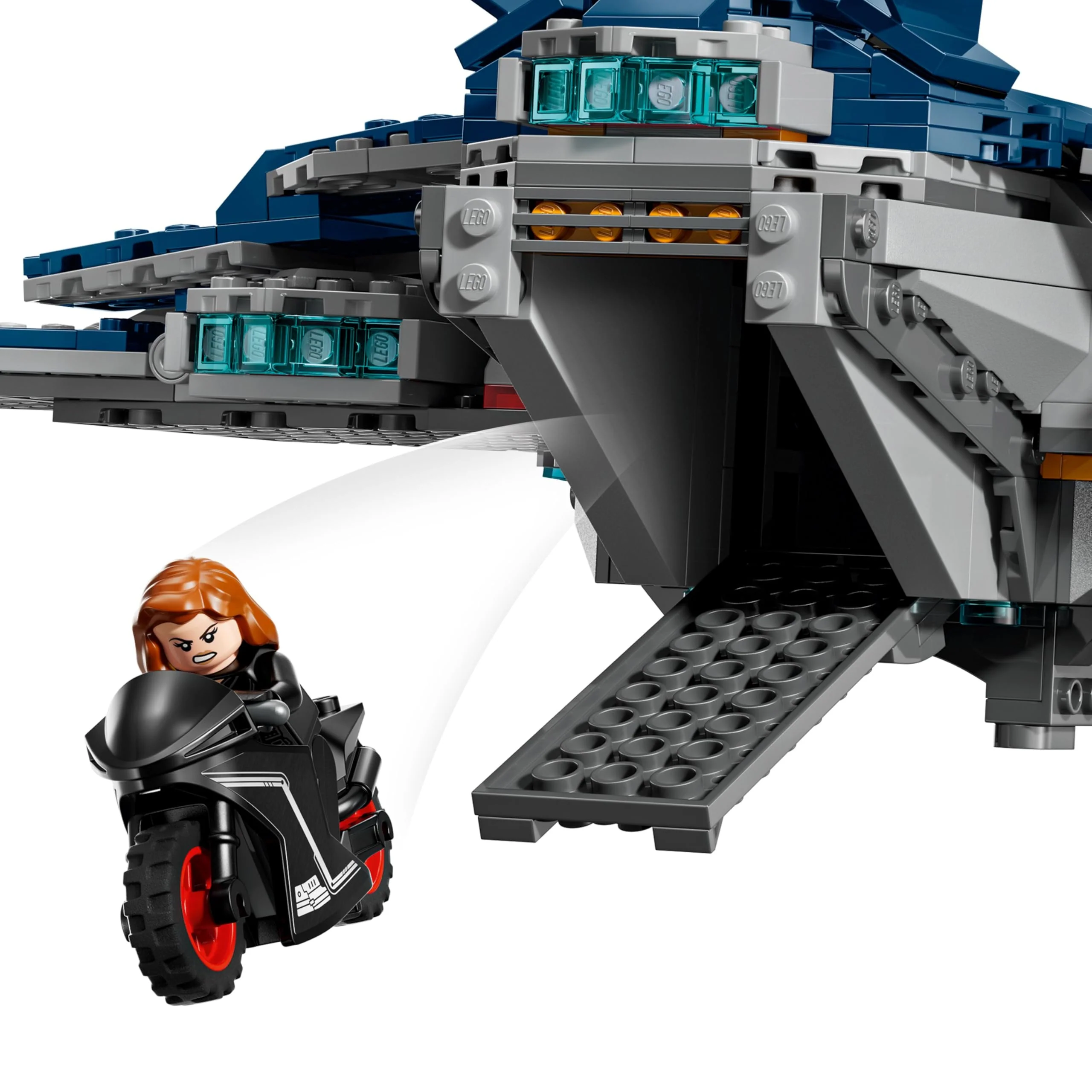 LEGO Marvel Avengers: Age of Ultron Quinjet - Kids Toy for Boys and Girls, Ages 12+ - Avengers Toy with 5 Marvel Action Figures - Collectible Decor & Playset - Gift Idea for Birthdays - 76325 - Image 4