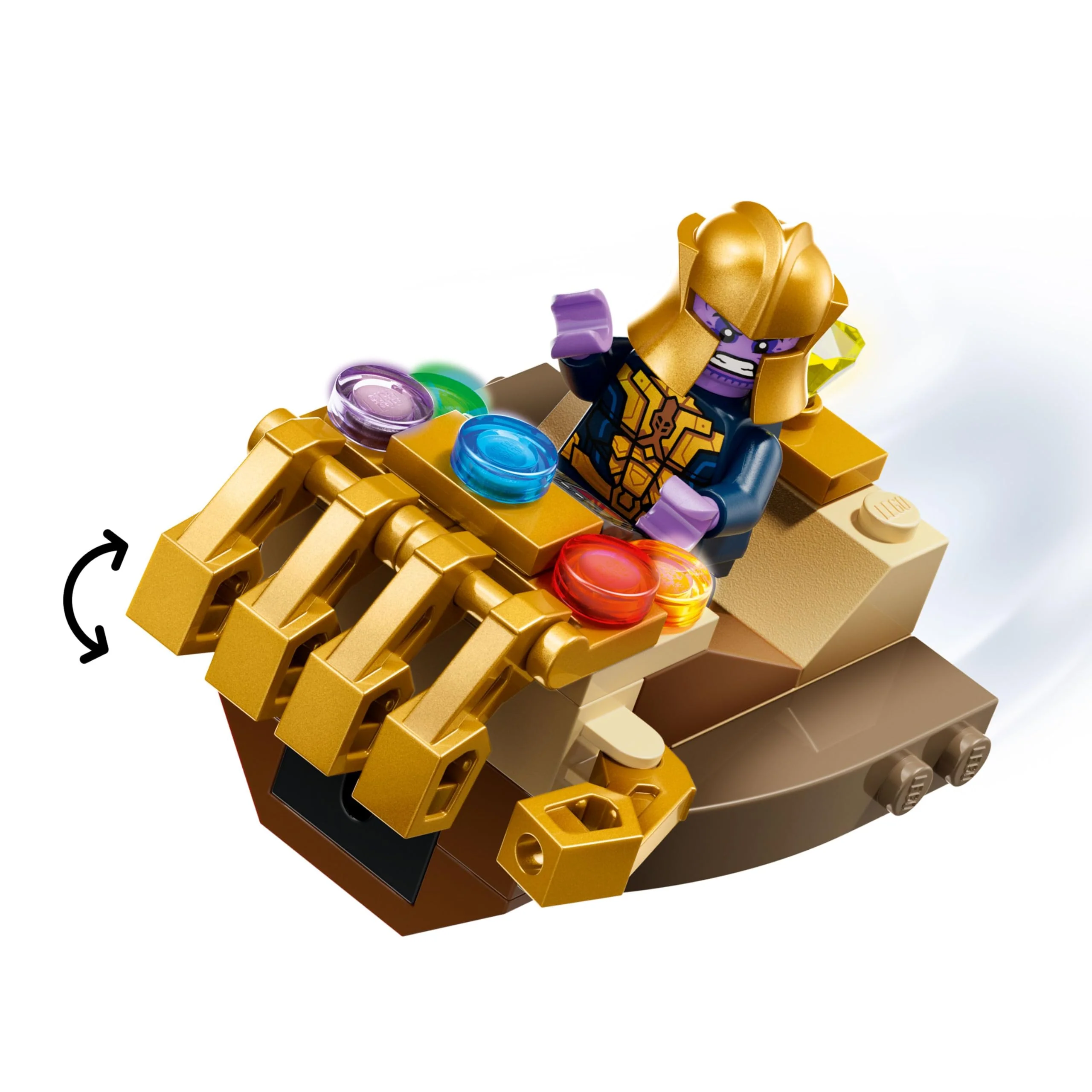 LEGO Marvel Captain America vs. Thanos Building Toy - Pretend Play Set for Boys & Girls, Ages 4+ - Kids Building Blocks W/ 2 Super Hero Toy Minifigures - Image 3