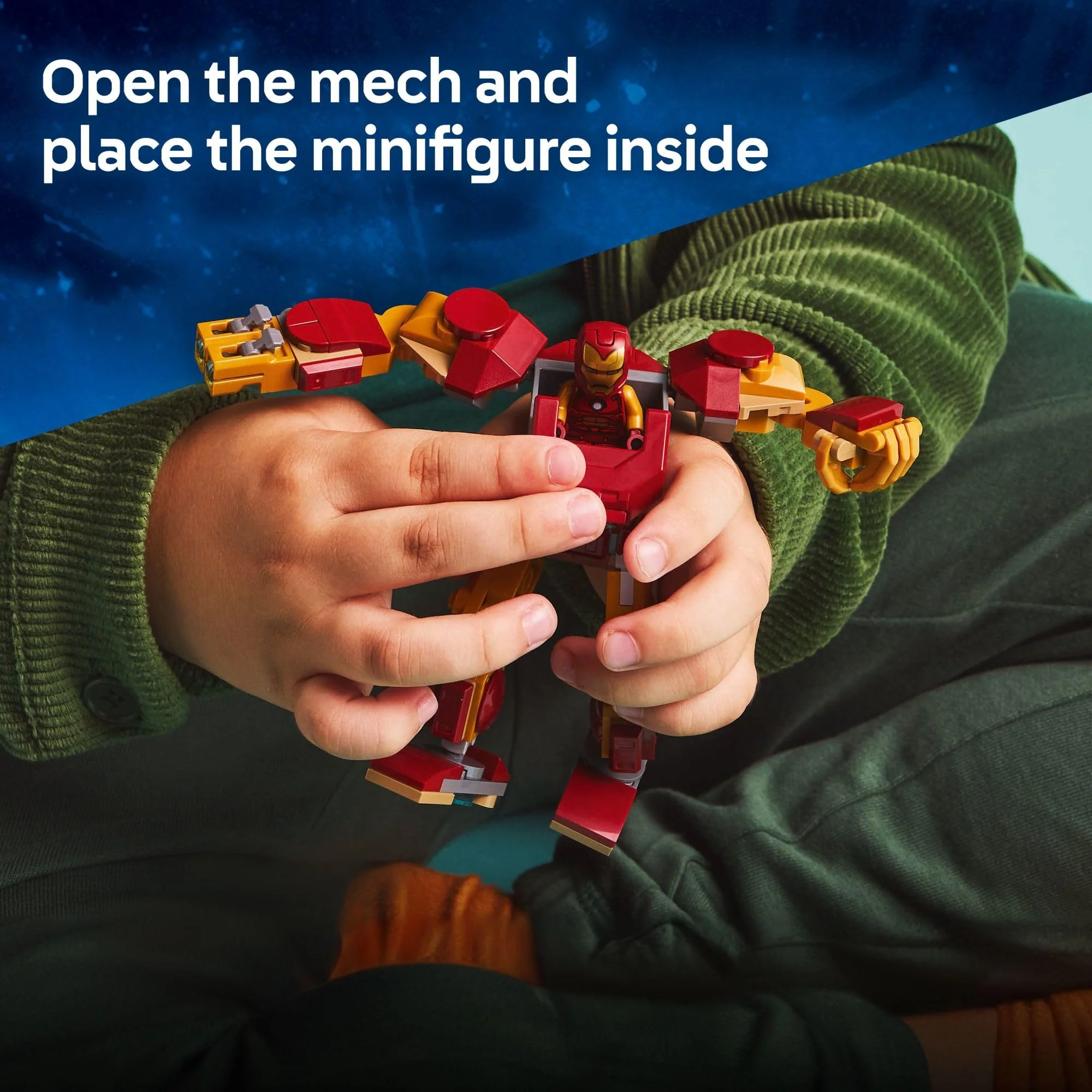 LEGO Marvel Iron Man Mech vs. Ultron Building Toy Set - Iron Man Toy for Kids, Boys and Girls, Ages 6+ - Buildable Action Figure - Superhero Gift for Birthday - 76307 - Image 5