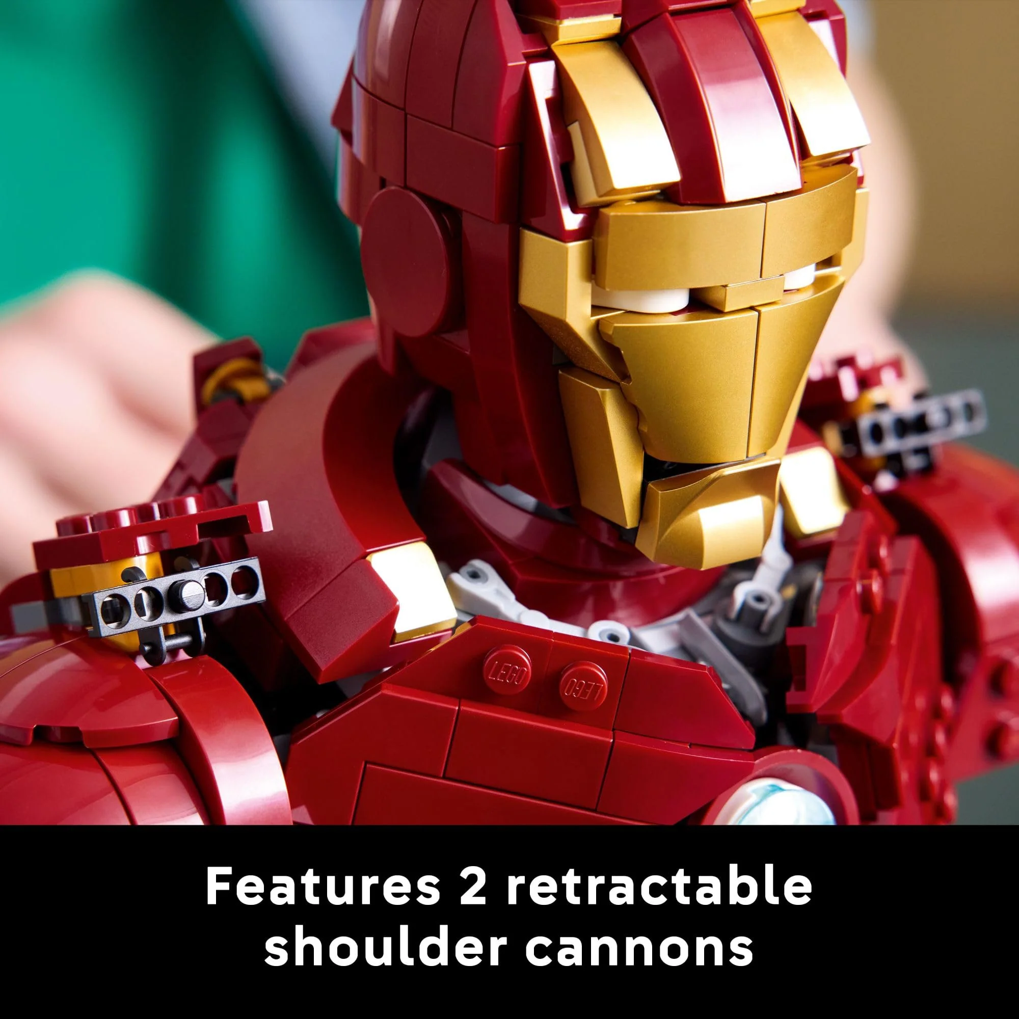 LEGO Marvel Iron Man MK4 Bust - Building Kit for Adults, Ages 18+ - Includes Iron Man Minifigure - Collectible Model for Super Hero Fans - Gift for Men and Women - 76327 - Image 5