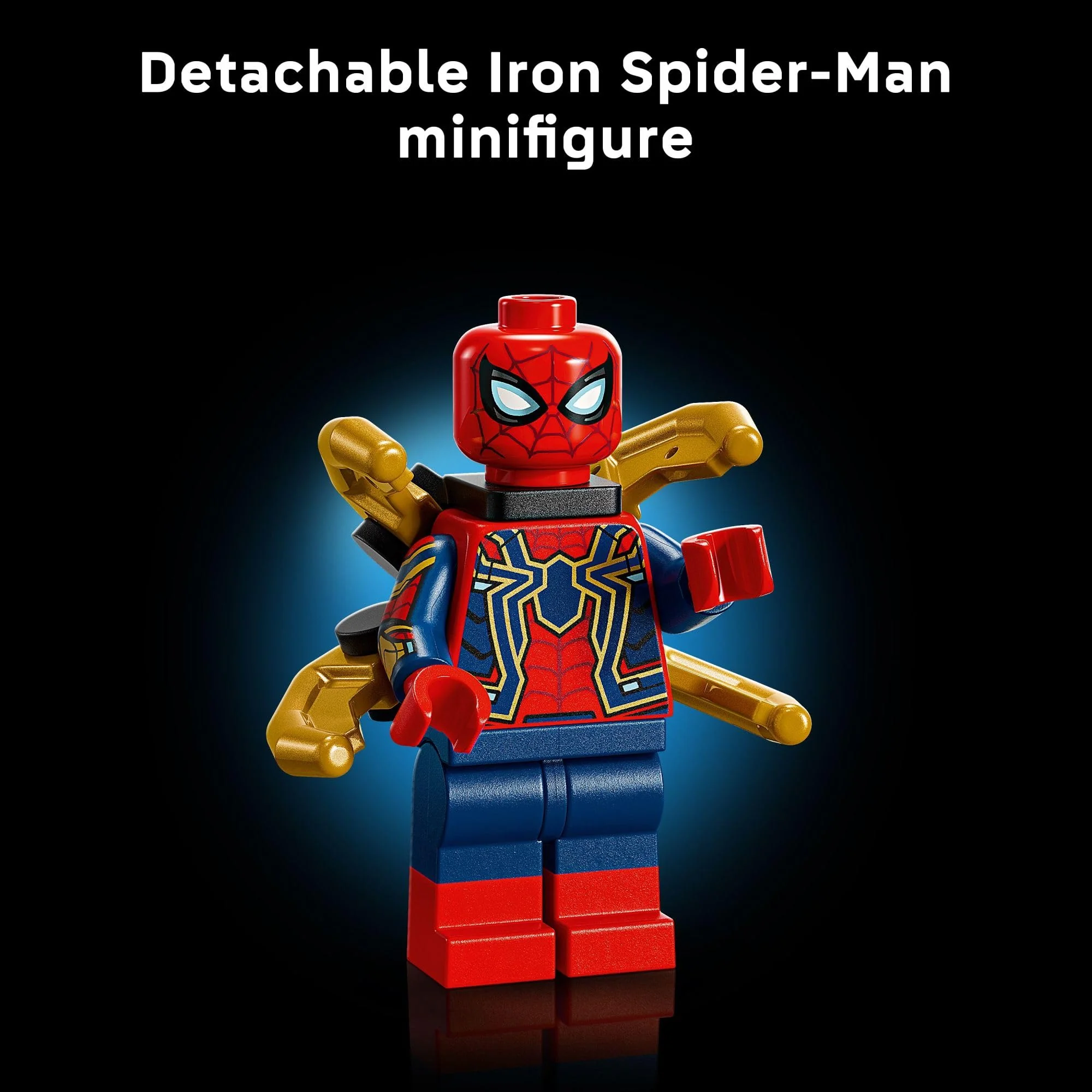 LEGO Marvel Iron Spider-Man Bust Collectible - Building Kit for Adults, Ages 18+ - Includes Iron Spider-Man Minifigure - Collectible Model for Super Hero Fans - Image 3