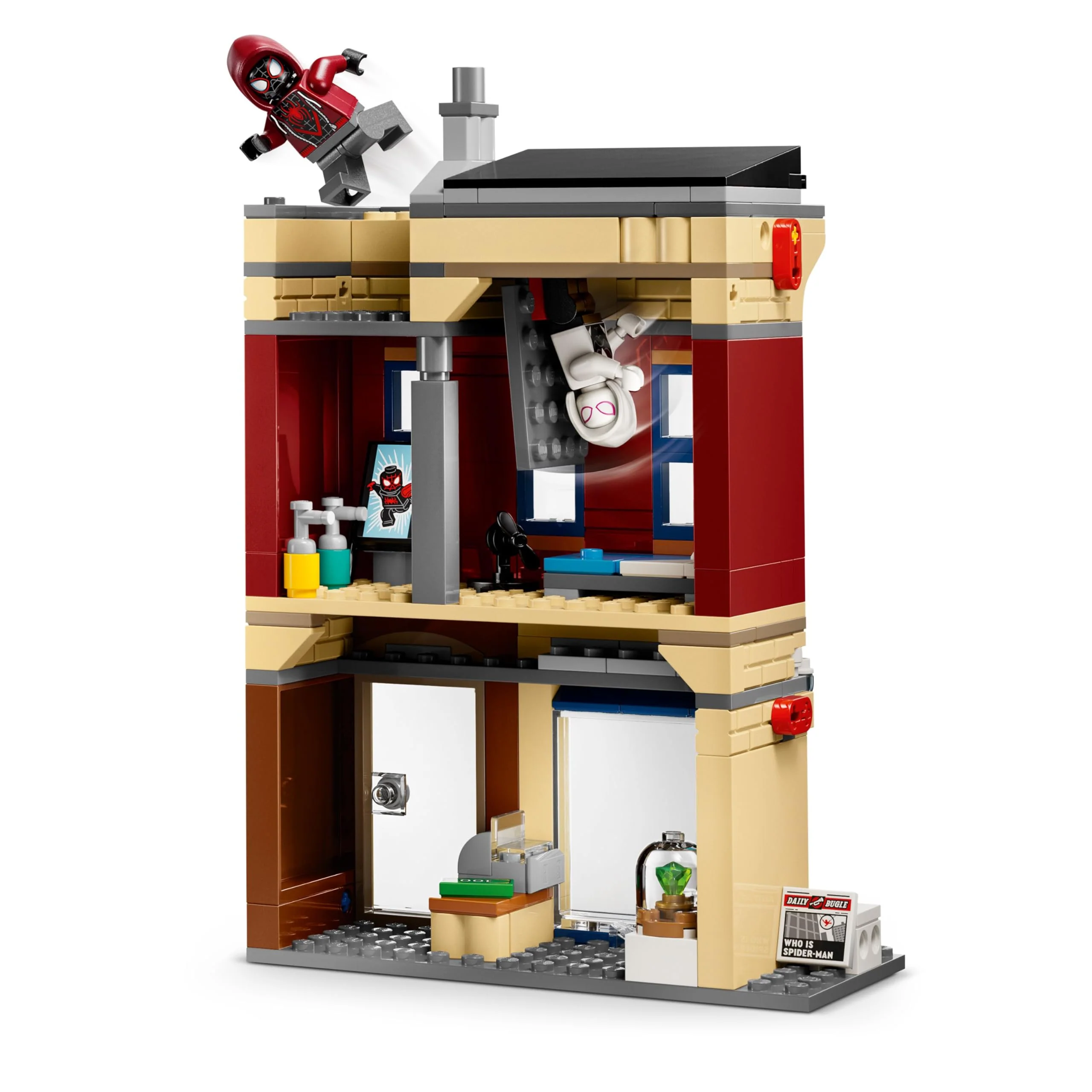 LEGO Marvel Spider-Man vs. Oscorp Building Toy - Pretend Play Set W/8 Toy Minifigures for Boys & Girls, Ages 10+ - Super Hero Building Blocks for Preteens Idea for Birthdays - 76324 - Image 5