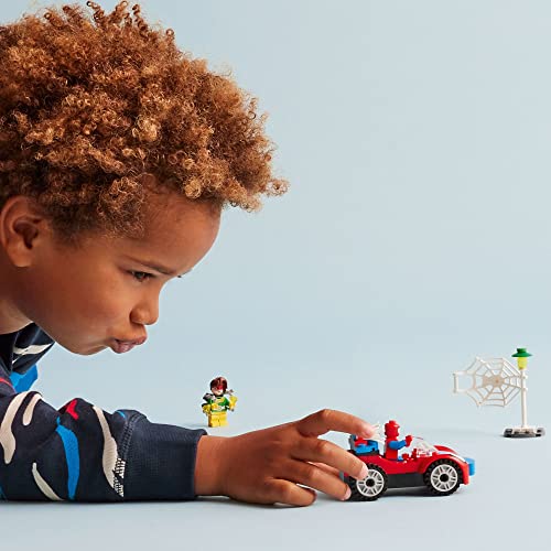 LEGO Marvel Spider-Man's Car and Doc Ock Set 10789, Spidey and His Amazing Friends Buildable Toy for Kids 4 Plus Years Old with Glow in The Dark Pieces - Image 3