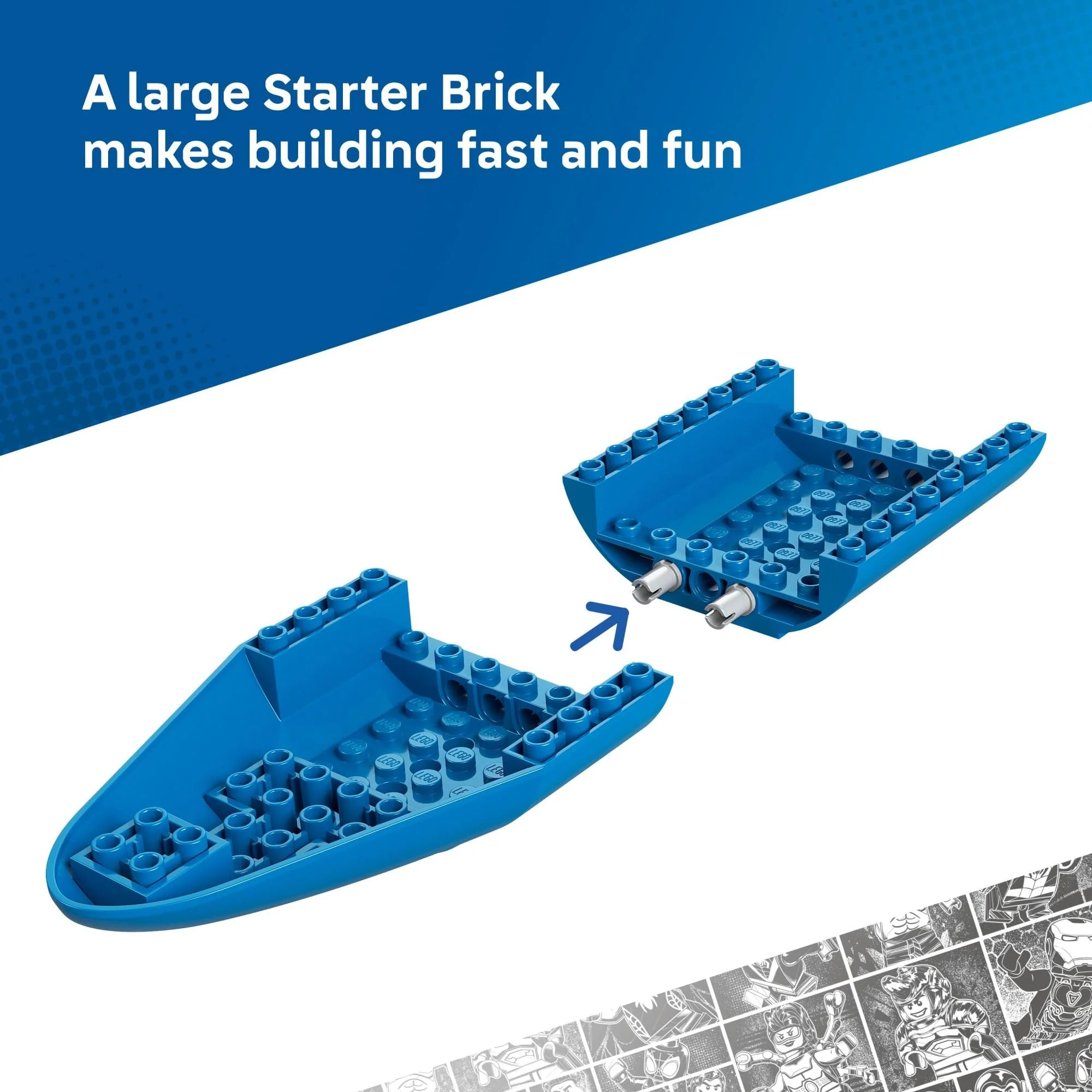 LEGO Marvel Spidey and His Amazing Friends Team Spidey Pirate Ship Building Toy for Kids 11208 - Image 5
